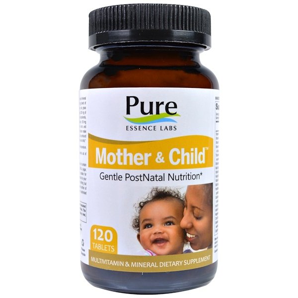 Pure Essence, Mother & Child, Master PostNatal Formula, 120 Tablets