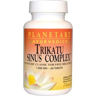 Planetary Herbals, アーユルベーディクス（Ayurvedics）、 トリカツサイナスコンプレックス、1,000 mg、60 錠