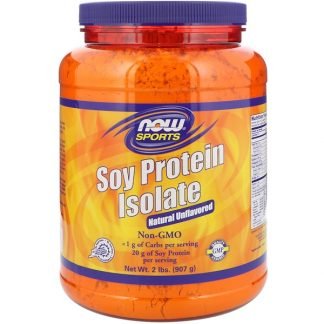 Now Foods, スポーツ、大豆たんぱく質分離、天然に無風味、2 lbs (907 g)