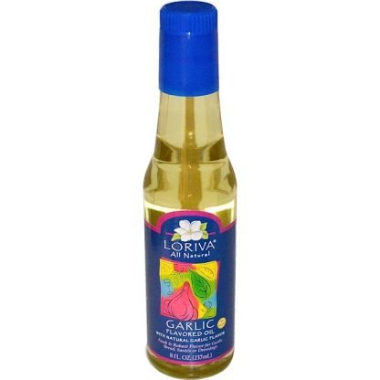 Loriva, ガーリックフレーバーオイル、 8 fl oz (237 ml) (Discontinued Item)