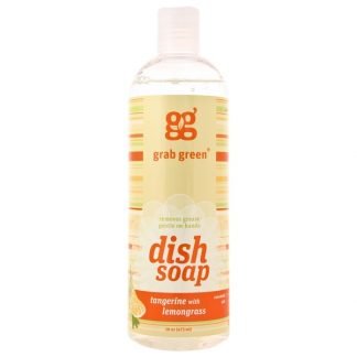 Grab Green, 食器用洗剤、 タンジェリン レモングラス、 16 oz (473 ml)