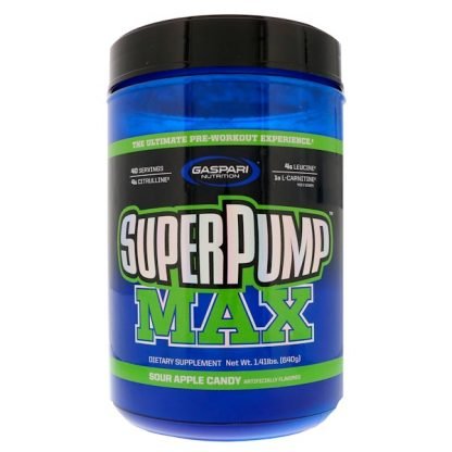 Gaspari Nutrition, スーパーパンプマックス、アンクル・リッチーのサワーアップル、1.41ポンド（640 g）
