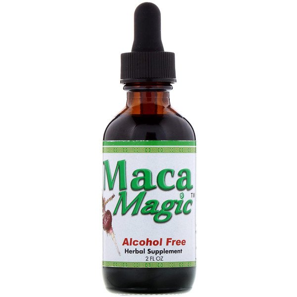 Maca Magic, バイオアクティブエキス ロー マカ胚軸、 アルコール 不使用、 2 oz (60 ml)