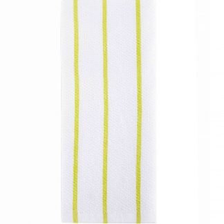 Full Circle, Hue, Modern Kitchen Towels, Lime Stripes
