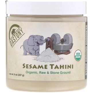 Dastony, 100%オーガニック、セサミ タヒニ、8 oz (227 g)