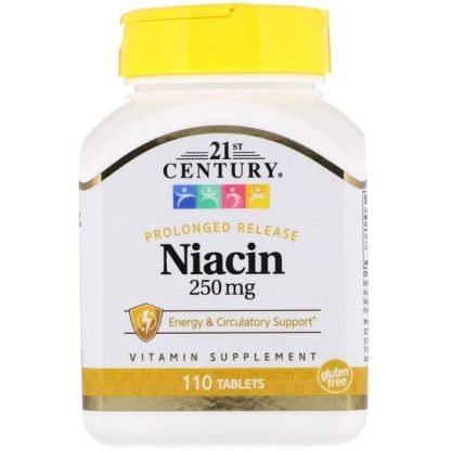 21st Century, ナイアシン、250mg、110錠