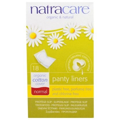 Natracare, オーガニック・パンティーライナー、ノーマル、18枚