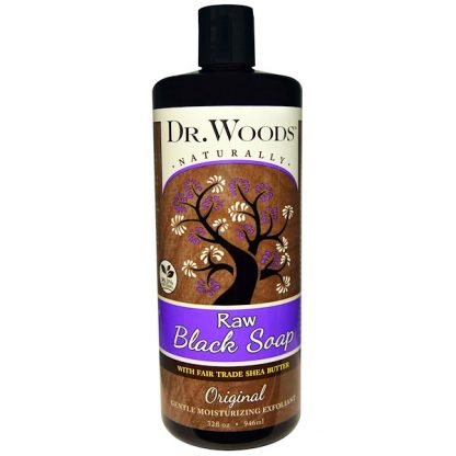 Dr. Woods, ローブラックソープ、フェアトレード、オリジナル 32 fl oz (946 ml)