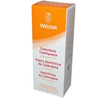 Weleda, キンセンカ 歯磨き粉、ペパーミントフリー、2.5 fl oz (75 ml)