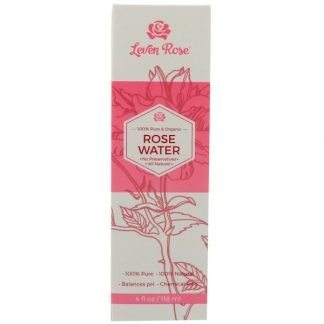Leven Rose, 100%ピュア・オーガニックローズウォーター, 4液量オンス (118 ml)