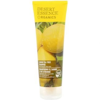 Desert Essence, デザートエッセンス, オーガニック, シャンプー, レモンティートゥリー, 8 fl oz (237 ml)