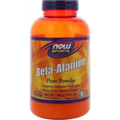 Now Foods, スポーツ、ベータアラニン、純粋な粉末、17.6オンス（500 g）