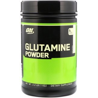 Optimum Nutrition, グルタミンパウダー, 味付けなし, 2.2ポンド（1 kg）