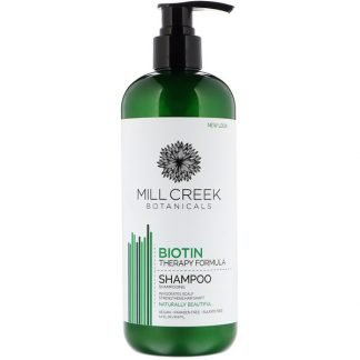 Mill Creek Botanicals, ビオチンシャンプー、セラピーフォミュラ、414ml（14fl oz）