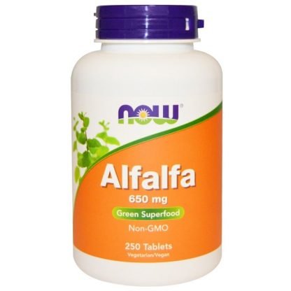 Now Foods, アルファルファ、650 mg、250錠