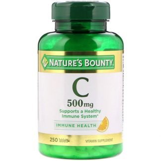 Nature's Bounty, ビタミンC、 500 mg、 250タブレット