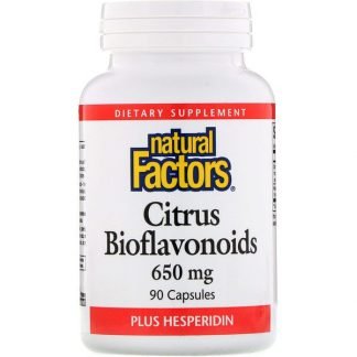 Natural Factors, シトラスバイオフラボノイド、650 mg、 90 カプセル