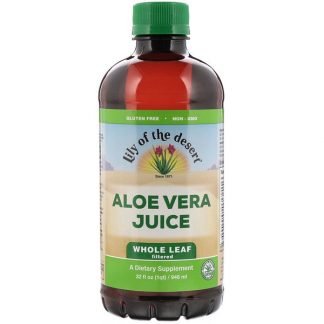 Lily of the Desert, ホールリーフでろ過された、アロエベラジュース、32 oz（946 ml）