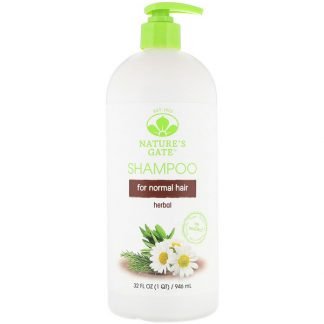 Nature's Gate, シャンプー, デイリークレンズ, ハーブ, 32液量オンス（946 ml）