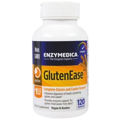 Enzymedica, グルテンイーズ 120 カプセル