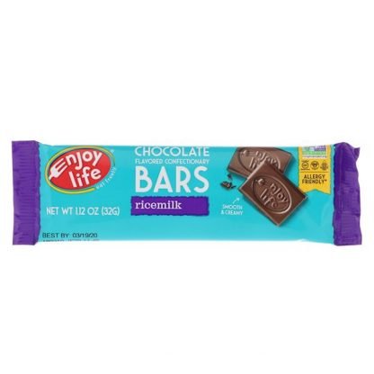 Enjoy Life Foods, チョコレート フレーバー コンフェクショナリー バー、ライスミルク、1.12 oz (32 g)