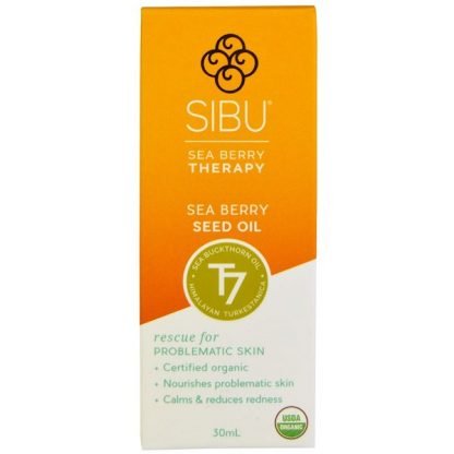 Sibu Beauty, オーガニック、シーベリー・シードオイル、30ml
