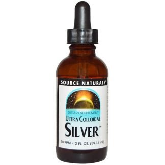 Source Naturals, ウルトラコロイダルシルバー（Ultra Colloidal Silver）, 10 PPM, 2液量オンス (59.14 ml)