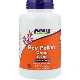 Now Foods, ビーポーレンキャップ、500mg、250カプセル