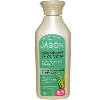 Jason Natural, ピュア ナチュラルシャンプー、 アロエベラ、 16 fl oz (473 ml)