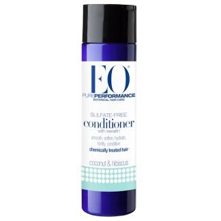 EO Products, ケラチン・コンディショナー、硫酸塩フリー、ココナッツ &ハイビスカス、 8.4 液量オンス (250 ml) (Discontinued Item)