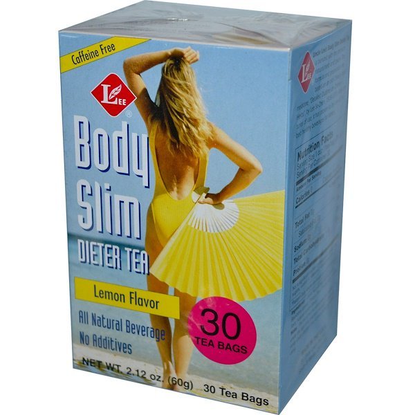Uncle Lee's Tea, ボディースリム・ダイエッターティー, カフェインフリー, レモン味, 30 ティーバック, 2.12 oz (60 g)