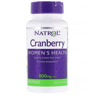 Natrol, クランベリー、800mg、30カプセル