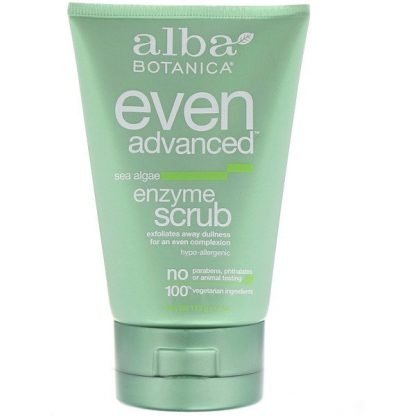 Alba Botanica, Even Advanced, Enzyme Scrub, Sea Algae, 4 oz (113 g)
