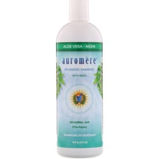 Auromere, Ayurvedic Shampoo with Neem, Aloe Vera, 16 fl oz (473 ml)