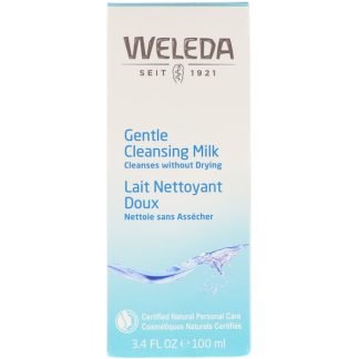 Weleda, ジェントル クレンジングミルク、3.4 fl oz (100 ml)