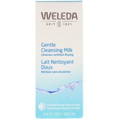 Weleda, ジェントル クレンジングミルク、3.4 fl oz (100 ml)