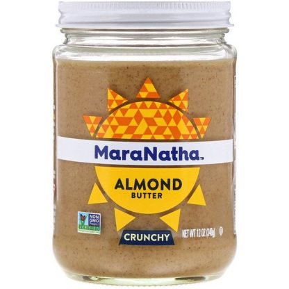 MaraNatha, アーモンドバター、クランチー、12 oz (340 g)