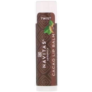 Navitas Organics, オーガニック、カカオリップバーム、.15 oz (4.25 g) (Discontinued Item)