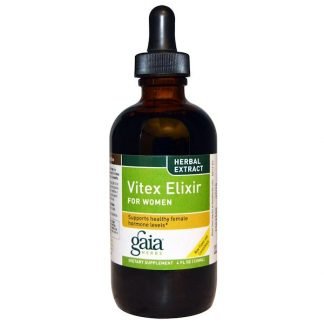 Gaia Herbs, ヴィテックス エリクサー、女性向け、4 fl oz (120 ml)