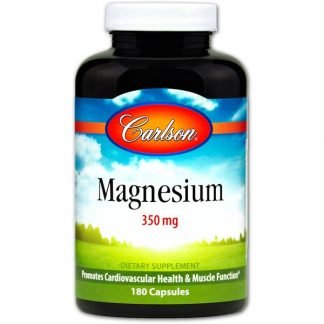 Carlson Labs, マグネシウム、350 mg、180カプセル