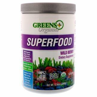 Greens Plus, オーガニックススーパーフード, ワイルドベリー, 8.46オンス (240 g)