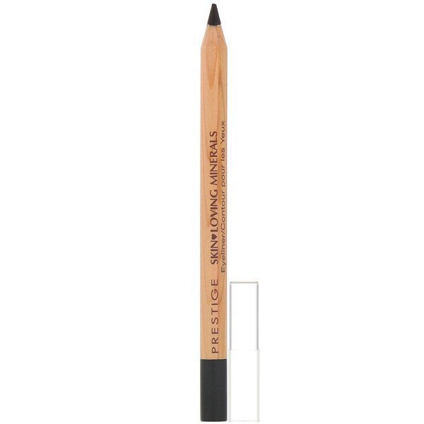 Prestige Cosmetics, スキンラビング ミネラル アイライナー、 オニクス、 .035 oz (1.08 g)
