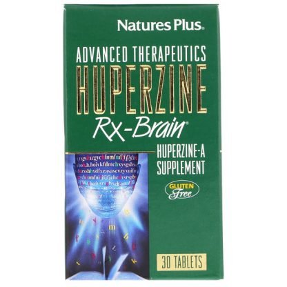 Nature's Plus, アドバンスト・セラピューティック、 Huperzine Rx-Brain、タブレット30 錠 (Discontinued Item)