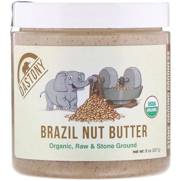 Dastony, 100%オーガニックブラジルナッツバター、8オンス(227 g)