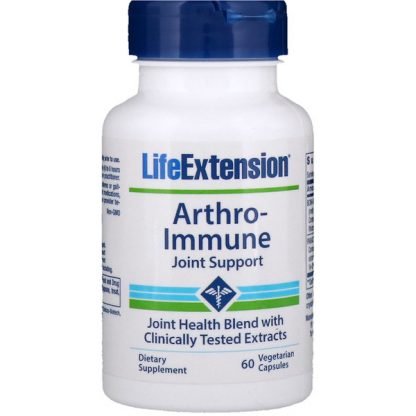 Life Extension, アースロイミュートジョイントサポート、ベジタリアンカプセル60錠