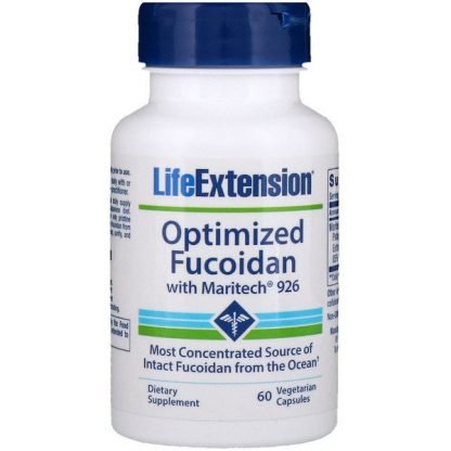 Life Extension, オプティマイズドフコイダンウィズマリテク926、植物性カプセル60粒