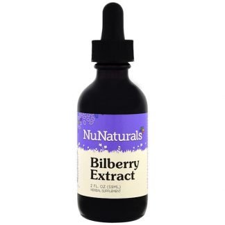 NuNaturals, ビルベリーエキス、2 fl oz (59 ml)