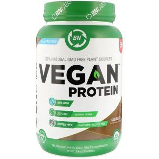 BN LABS, Vegan Protein, Caramel Latte, 2.3 lb (1066 g)