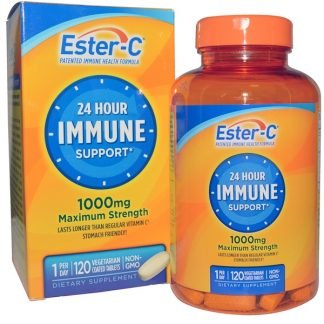 Nature's Bounty, Ester-C（エスターC）、1000mg、植物コーティングタブレット120粒