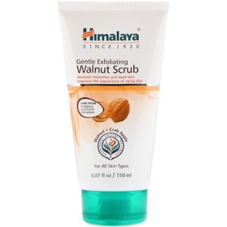 Himalaya, Gentle Exfoliating Walnut Scrub, For All Skin Type, 5.07 fl oz (150 ml)